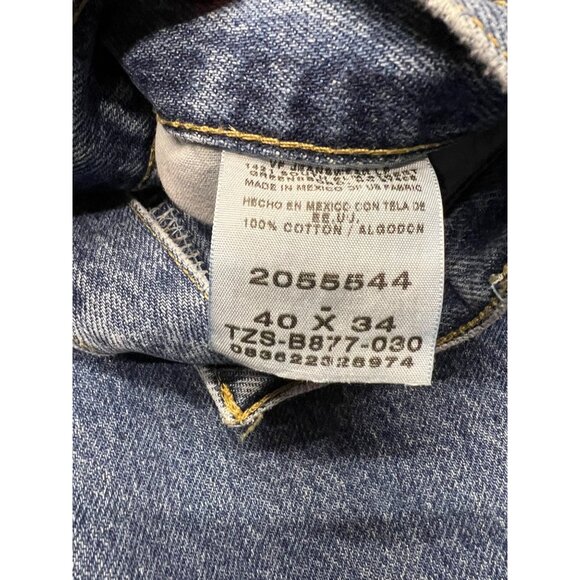 Lee Relaxed Fit Medium Wash Men's Denim Jeans 40 X 34 - Picture 4 of 10